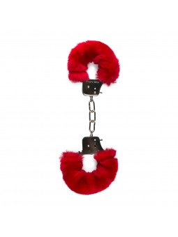 Plüsch Handschellen rot